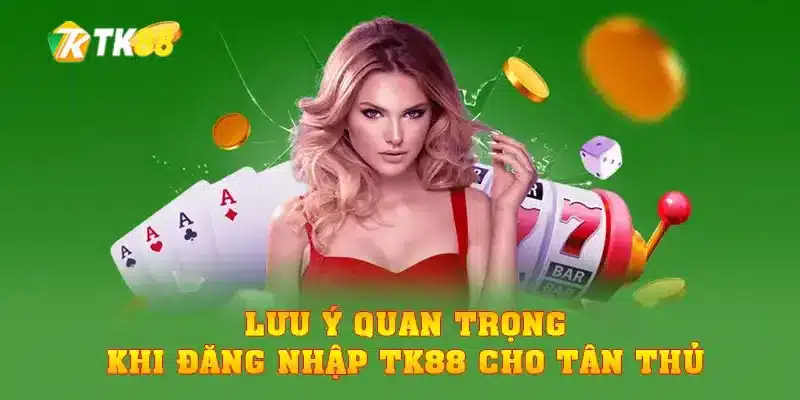 Những điều cần lưu ý khi đăng nhập TK88